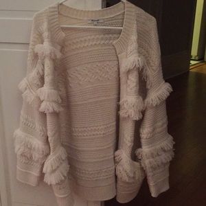 Madewell Desert Valley Fringe Cardigan (S)